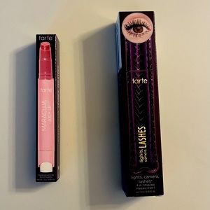 Tarte Bundle BOGO, MARACUJA, juicy, Lip in rose & Lights camera lashes in black